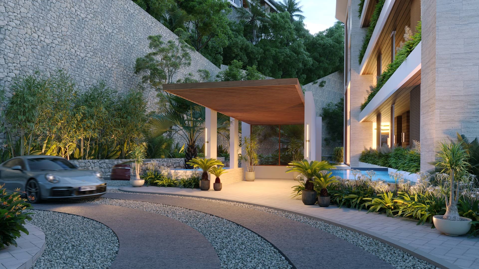 Gates of Ocean Ridge Complex View